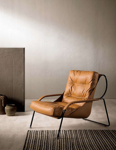 Leatherette Armchair