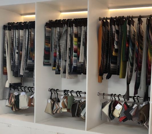 Fabric Swatches for Customized Sofa